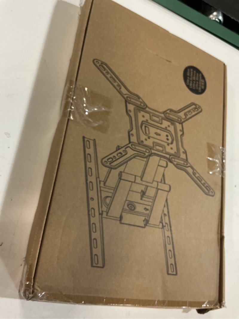 Condition photo showing New/Like New for mountup ultra slim full motion tv wall mount, 1.3" thin low profile tv bracket for 26-60" led oled qled tvs,smooth swivel tilt extension,max vesa 400x400mm,up to 88lbs,fits single 12" 16" studs,mu0062 ultra slim tv mount