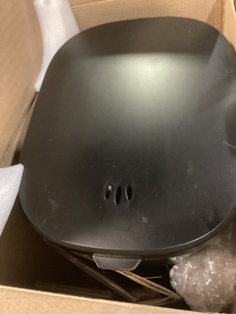 Condition photo showing As Is for 12-Cup Drip Coffee Maker with Reusable Filter,Programmable Clock,Auto Brew,Water Window,Keep Hot Plate,Glass Carafe,Compact Design for Kitchen,Office,Silver and Black,Stainless Steel