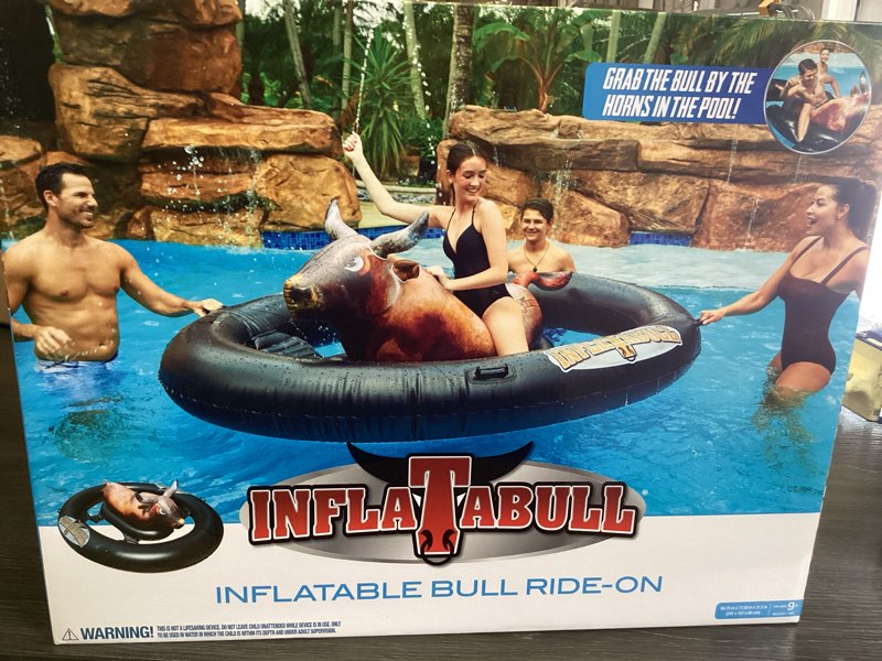 Condition photo showing New/Like New for inflatabull