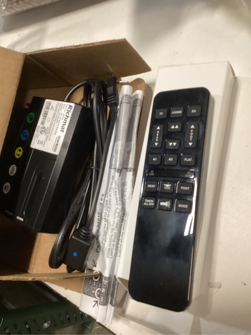 Condition photo showing Good Condition for Adjustable Bed Remote for Richmat HJH109 Bed Remote Replacement and HJC18 Control Box Replacement Parts HJH109 +HJC18