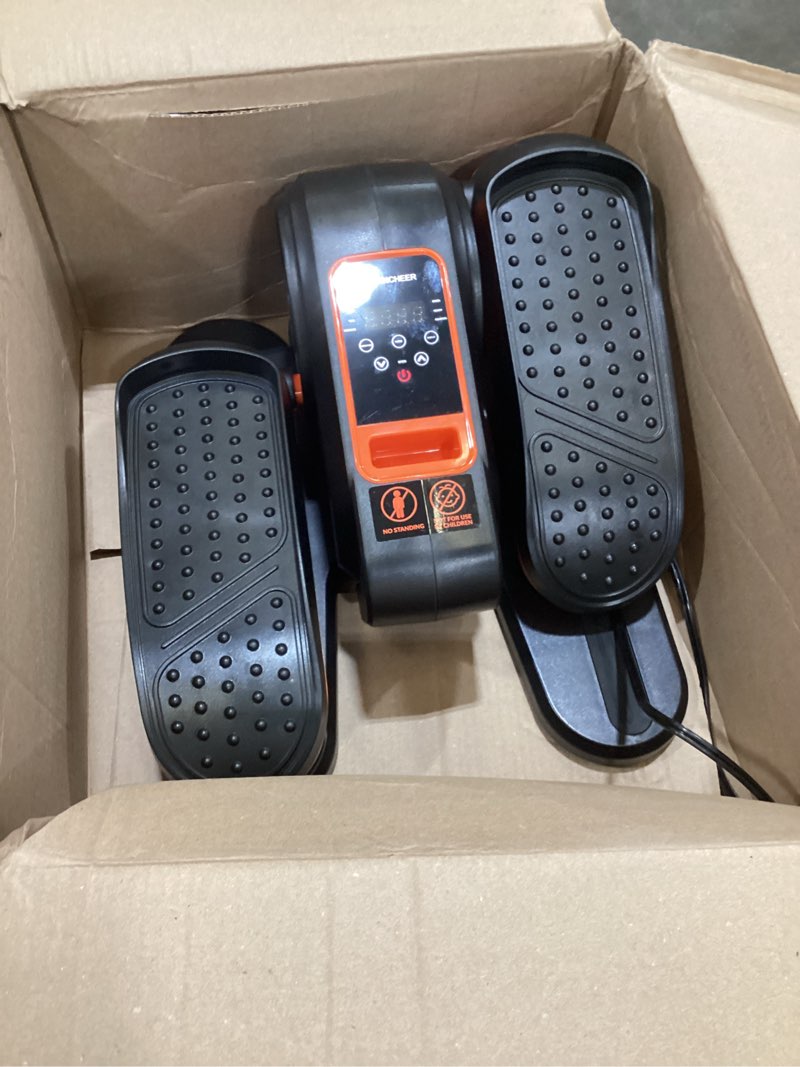 Condition photo showing Good Condition for nancheer under desk elliptical machine, electric leg exerciser as seen on tv for senior, quiet portable seated pedal exerciser machine with remote control, 12 adjustable speeds for home office