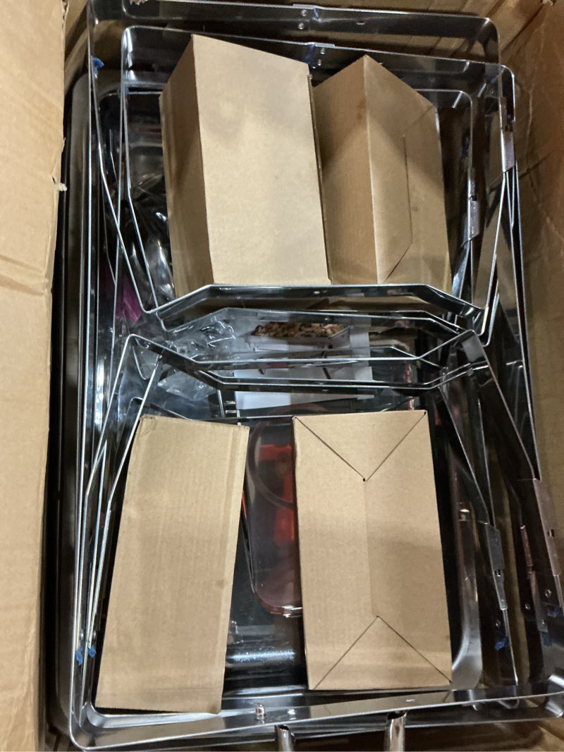 Condition photo showing Good Condition for chafing dishes for buffet set – chafers for catering & buffet warmers with lids | serving food warmer & chafers servers sets