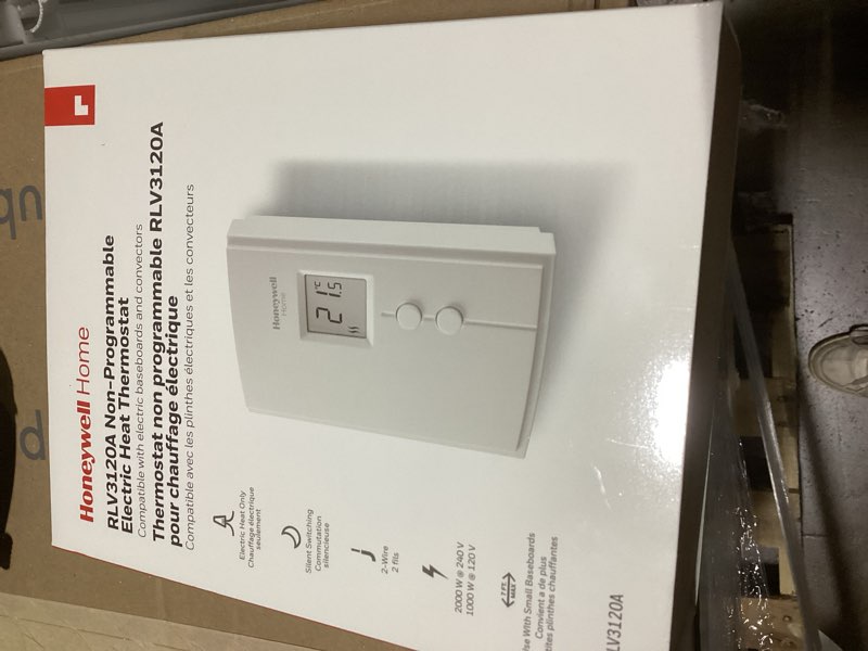 Condition photo showing Good Condition for SIMILAR TO STOCK PHOTO.. Honeywell Home RTH111B Digital Non-Programmable Thermostat