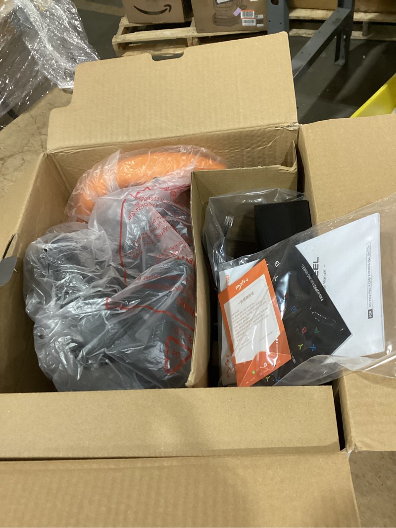 Condition photo showing New/Like New for pxn pc racing wheel, v3ii 180 degree universal usb car sim race steering wheel with pedals for pc, ps3, ps4, xbox one, xbox series x/s, switch (orange)