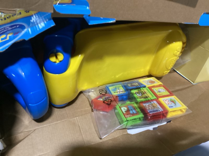 Condition photo showing Good Condition for VTech Sit-to-Stand Ultimate Alphabet Train, Blue Train Blue Standard Packaging
