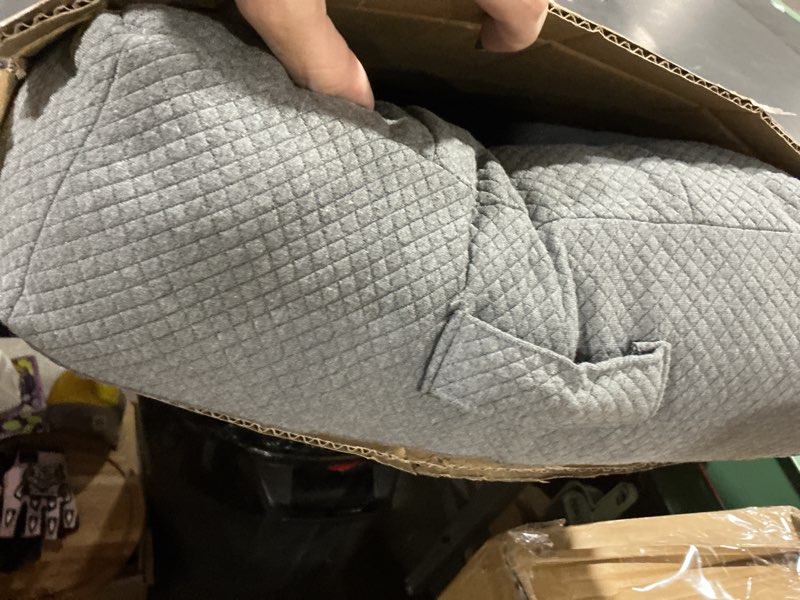 Condition photo showing Good Condition for adult booster seat cushion, car seat cushions for short people/thick office chair booster seat increase field ?of view, for trucks, car, office chair, home, wheelchair,angle lift seat cushion (grey) gray regular