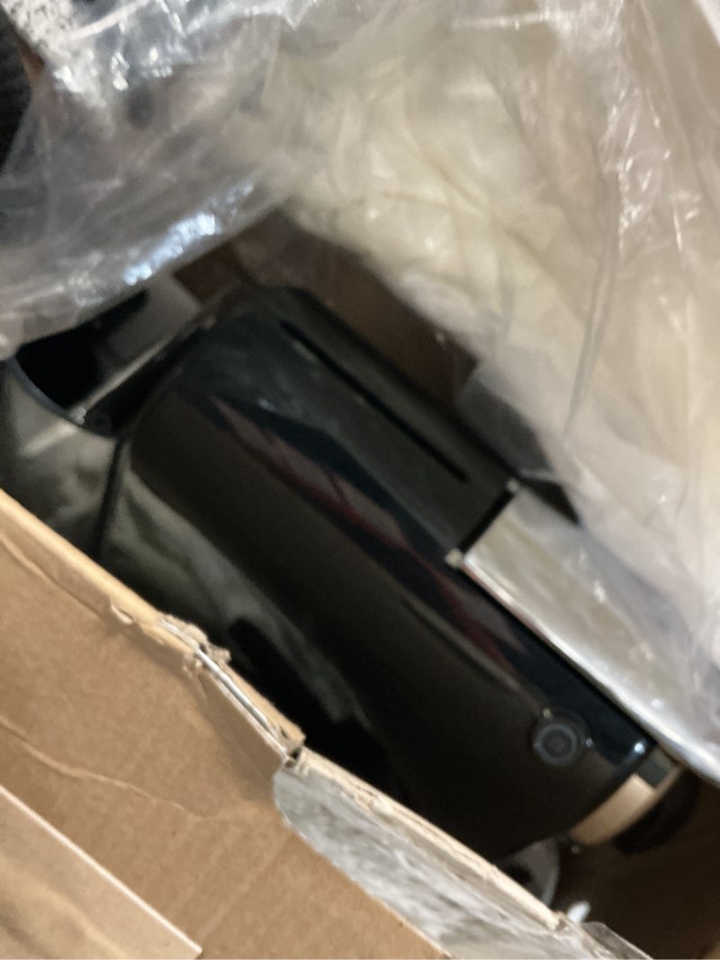 Condition photo showing As Is for nespresso citiz original espresso machine by de'longhi, black