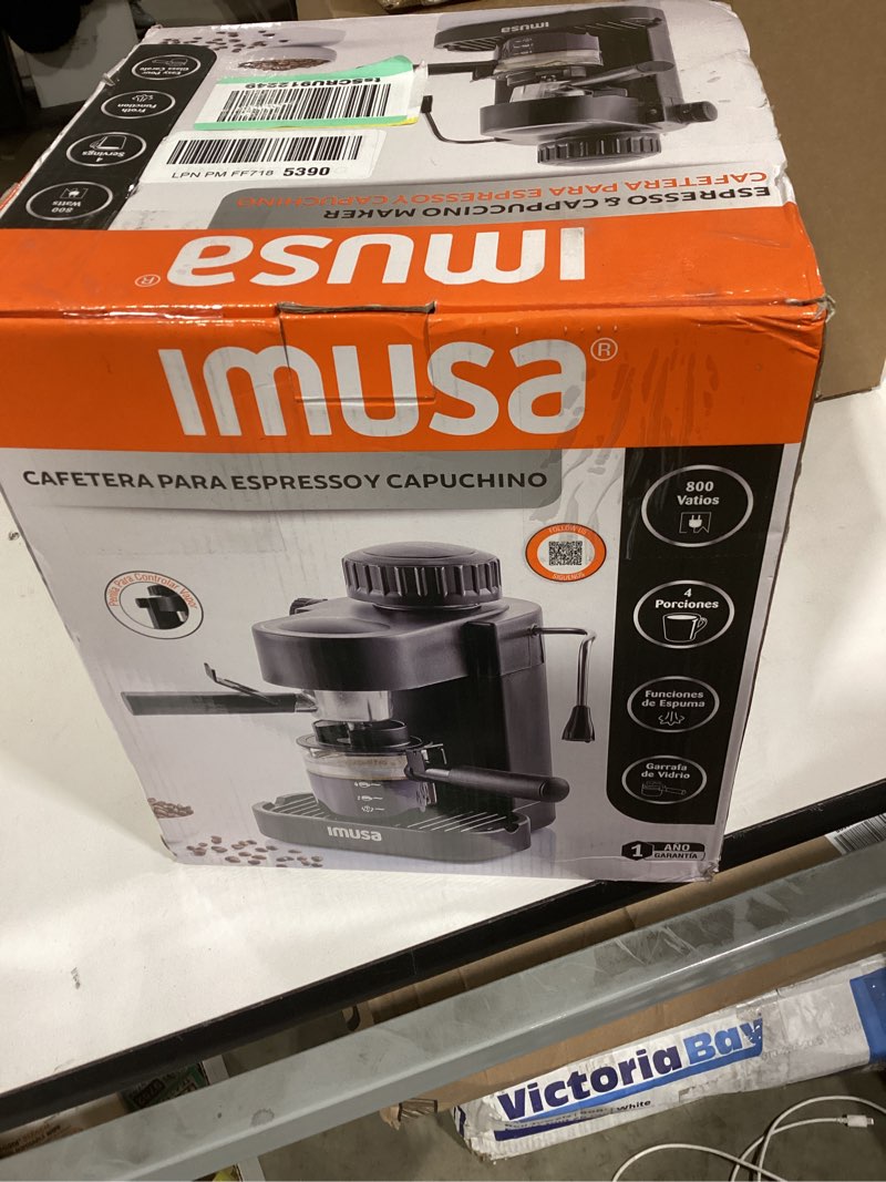 Condition photo showing Good Condition for imusa usa gau-18202 4 cup espresso/cappuccino maker,120 volts, black