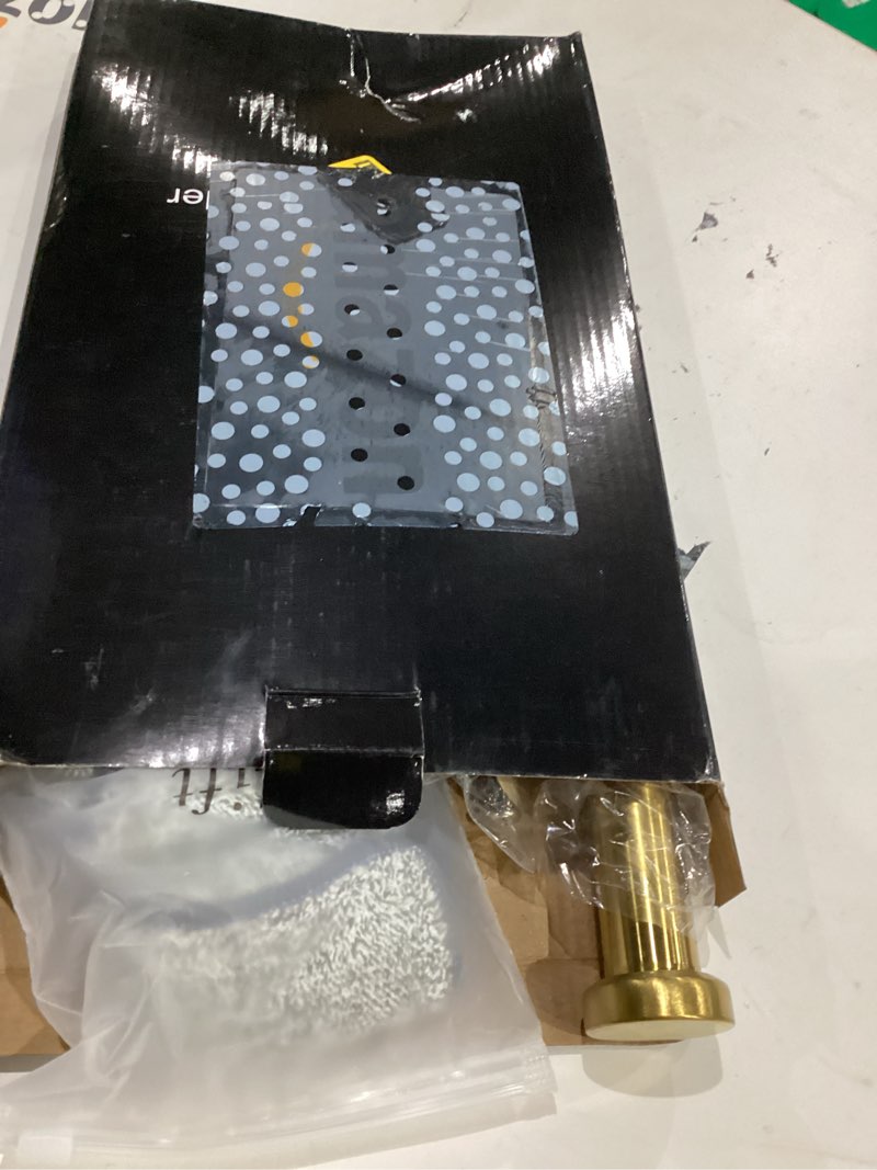 Condition photo showing As Is for Paper Towel Holder, Gold Paper Towel Holder, Paper Towel Holder Countertop, Paper Towel Holder Gold, Paper Towel Holder Countertop Gold, Kitchen Paper Towel Holder.… Yellow