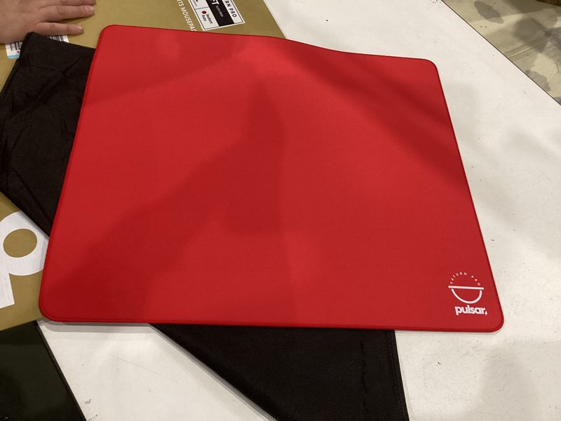 Condition photo showing Good Condition for simialr to not exactpulsar - paracontrol xl (expanded size) esports level premium gaming mouse pad v2 - medium to high speed pad stitched edge durable hybrid top surface 16.5 x 19.3 (xl, red) 16.5 x 19.3 inches red