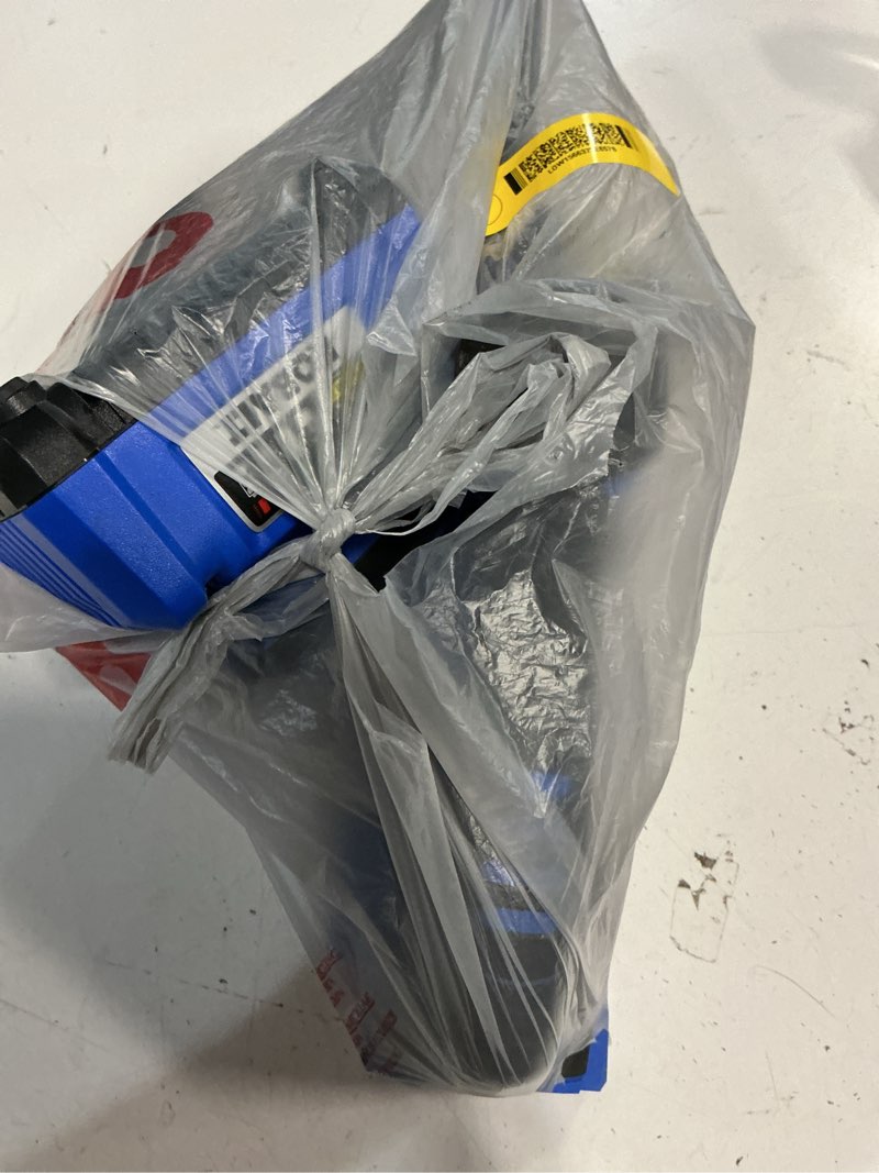 Condition photo showing As Is for kobalt brushless cordless 24v 6" pruning saw kmcs 1024b-03 + battery & charger