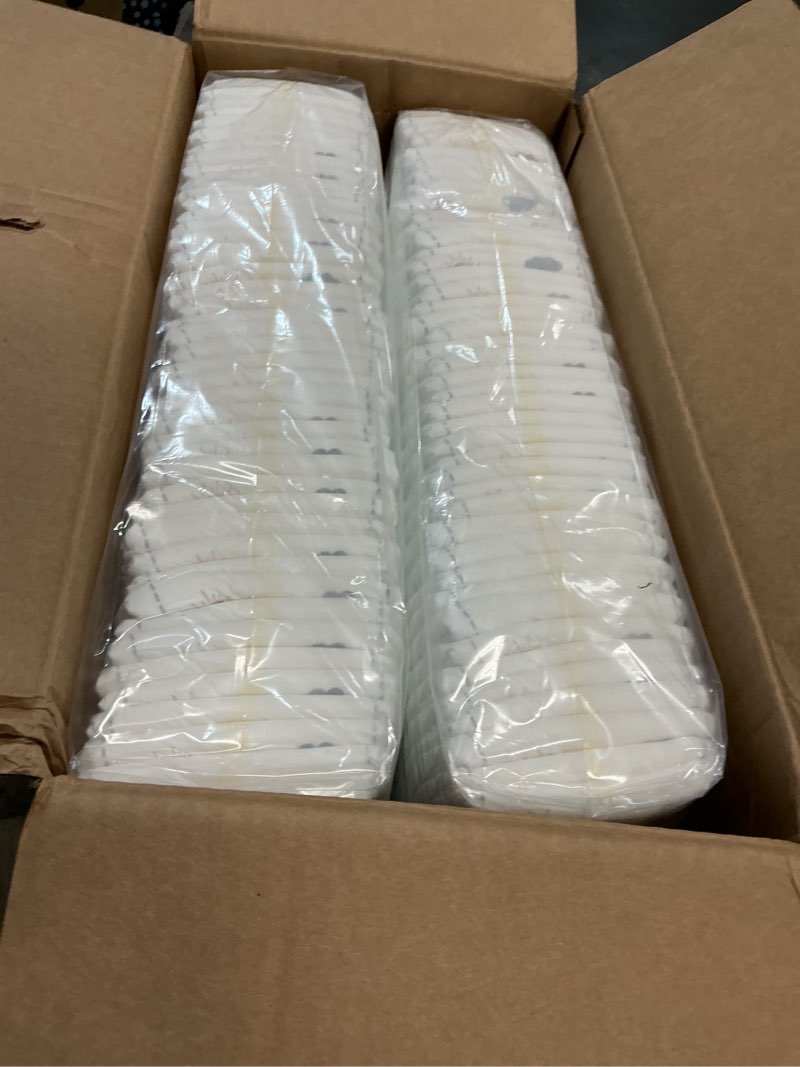 Condition photo showing New/Like New for pampers swaddlers diapers, size 7 (26-50 lbs), 88 count, absorbent, keeps baby dry and comfortable, skin safe disposable baby diaper (packaging may vary) size 7 88