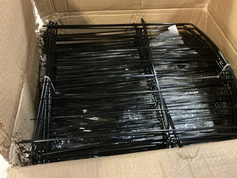 Condition photo showing Good Condition for 30 pack decorative garden fence panels, 17in(h) x 31.5ft(l), rustproof metal no dig fence, animal barrier for dogs & rabbits, anti digging fencing for flower bed edging, yard, patio & outdoor 30 pack - 17 in (h) x 31.5 ft (l)