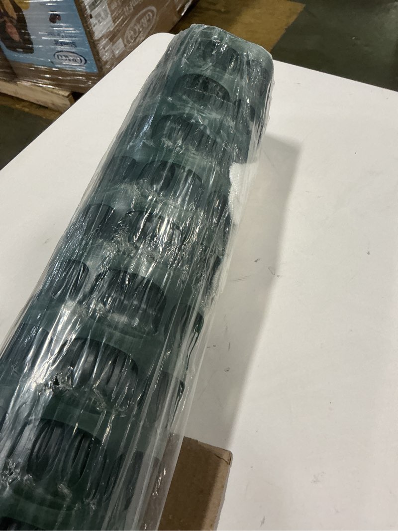 Condition photo showing New/Like New for PotatoLife Plastic Mesh Fence Safety Fence, 4'x100' Roll with 100 Zip Ties, Resuable Temporary Netti