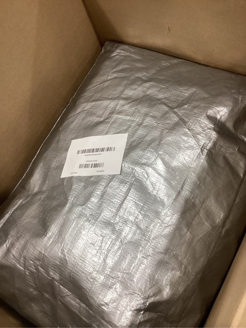 Condition photo showing New/Like New for GOQO TOMO Heated Weighted Blanket, with Premium Glass Beads 60" x 80" Electric Heating Blanket 2 in1 Blanket with 12 Heating Levels for Adults Home Use Gradient Gray-H6080 Grey 60" x 80"