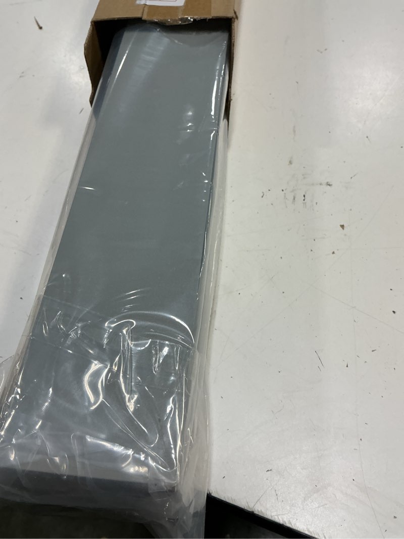 Condition photo showing Good Condition for joydeco cordless zebra blinds (pro), dual layer light control zebra blinds for windows, light-proof aluminum cover, free-stop roller shades for home & office (gray, 26" w x 75" h) gray 26"w x 75"h