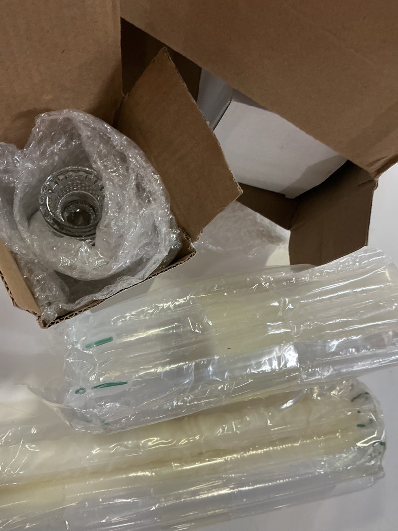 Condition photo showing Good Condition for irenare unity candles with holder for wedding ceremony wedding decortions accessories glass candle holder pillar candle for formal events church (delicate)
