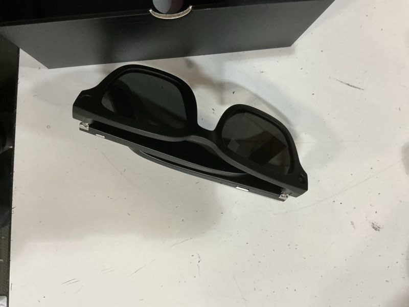 Condition photo showing Good Condition for smart glasses real-time translation powered ai chat assistant, 8mp camera 3200w pixels 1080p video, 32gb storage, 40-min fast charge 120h standby, dual mics speakers