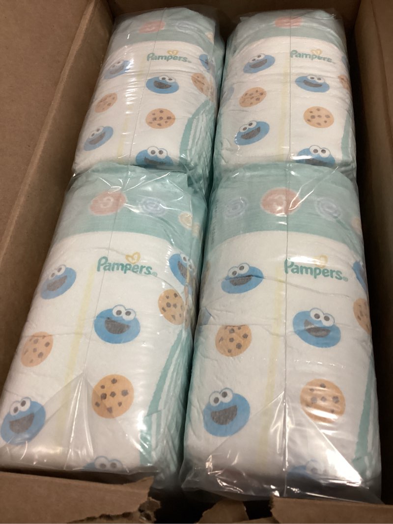 Condition photo showing New/Like New for Pampers Diapers - Baby Dry - Size 3, 168 Count, Absorbent Disposable Infant Diaper (Packaging May Vary) Size 3 168