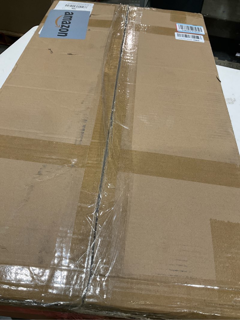 Condition photo showing As Is for sefilence wire rack covers for shelves, premium engineered wood wire shelf covers for pantry, closet