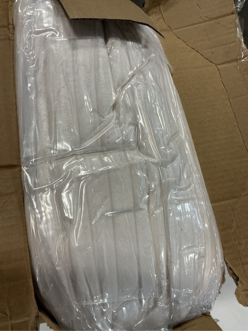 Condition photo showing Good Condition for quataly marshmallow queen fleece comforter set cream white faux fur fluffy comforter set luxury bedding set soft plush fuzzy warm bed set all season 3 pieces (1 shaggy comforter, 2 pillowcases) 02cream white queen