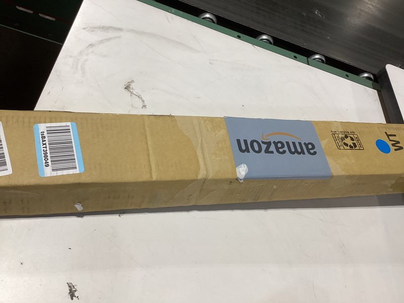 Condition photo showing item condition for DEZ Furnishings QDWT340480 Cordless Light Filtering Pleated Shade, 34W x 48L Inches, White White 34W x 48L Inches