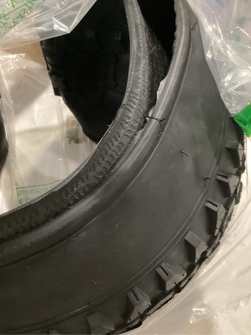 Condition photo showing Good Condition for hycline ebike replacement fat tire: 20x4.0/26x4.0 inch heavy duty folding electric fat tires, all-terrain high-density bicycle tires for street or trail riding 20x4.0 qty 1 tire