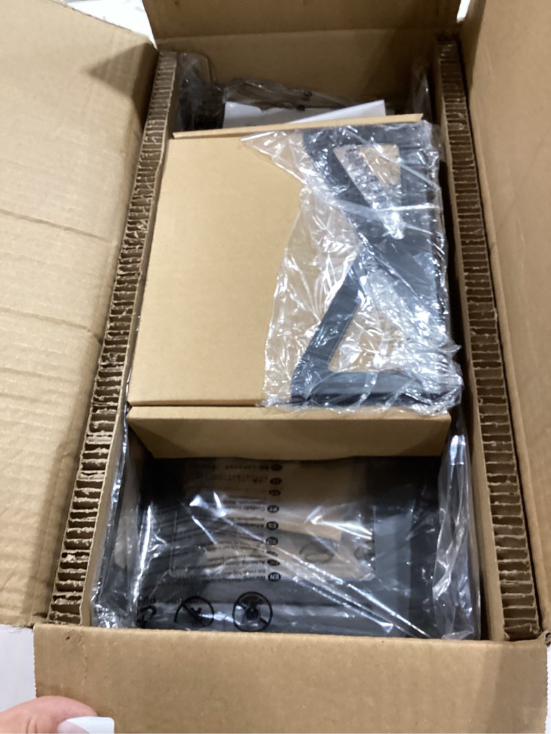 Condition photo showing Good Condition for vivo clamp-on desk extender pc desk mount holder with wall mount option, standard and large gaming computer case stand, adjustable with secure locking, black, mount-pc07g