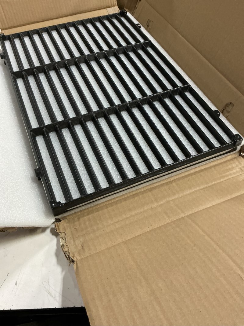 Condition photo showing Good Condition for 66095 18.75" grill grates for weber gs4 genesis ii 300 and genesis ii lx 300 series, for weber genesis 2 grill parts genesis ii e-310 ii e-315 grill grates replacement parts for weber 66802 18 3/4" x 13 1/4"ci