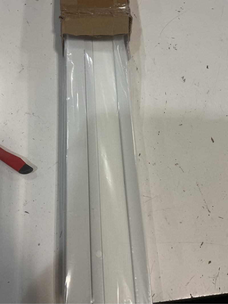 Condition photo showing New/Like New for lazblinds upgraded top down bottom up (tdbu) honeycomb blinds, no drill no tools easy install cordless cellular shades for windows 23.5" w x 64" h, white - light filtering light filtering - white 23.5"w x 64"h