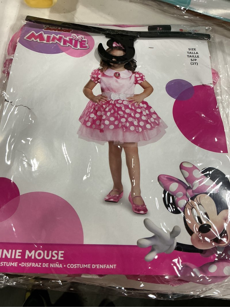 Condition photo showing Good Condition for Disguise girls Disney Minnie Mouse Classic Tutu Girls' Costume, Pink Small (2T) One Color
