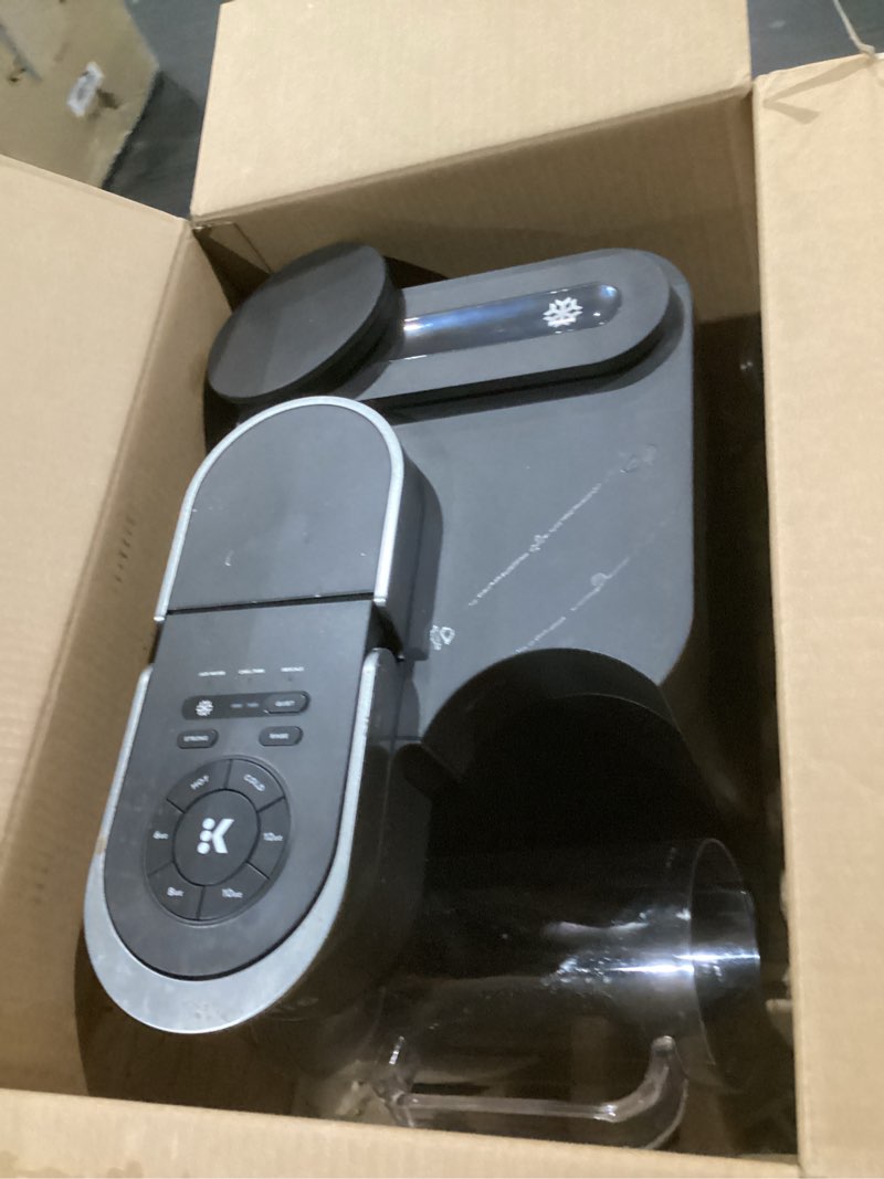 Condition photo showing As Is for keurig k-brew+chill iced or hot single-serve k-cup coffee maker with multistream and quickchill technology, 70oz. removable reservoir