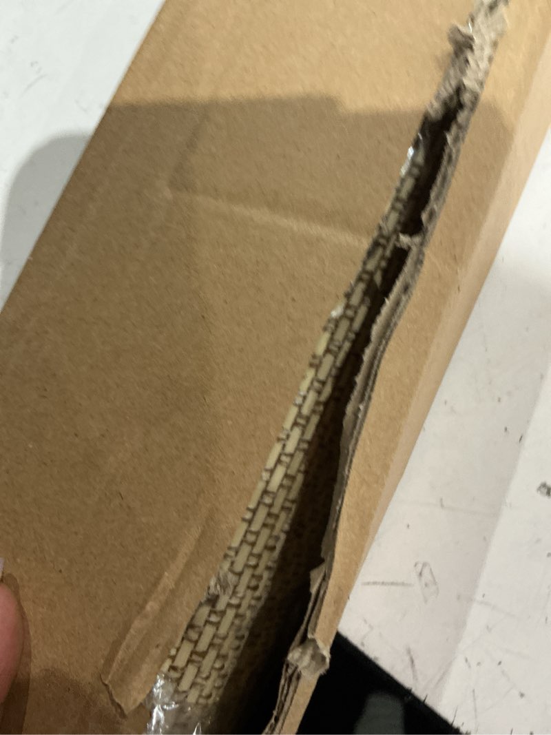 Condition photo showing Good Condition for lazblinds manual roll-up bamboo blinds, easy install roller shades for windows, hook-on light filtering bamboo shades for interior indoor windows, 37" w x 72" h, star-beige star-beige 37"w x 72"h