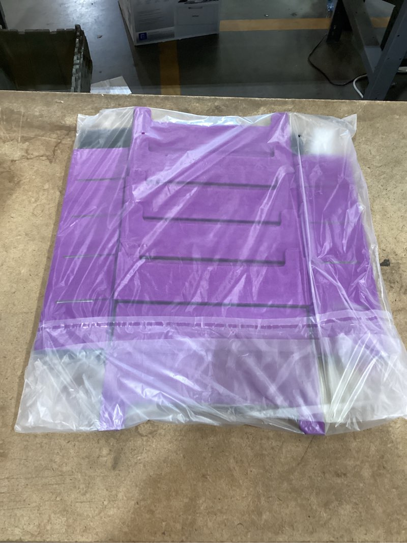Condition photo showing New/Like New for joyce trading card organizer, collapsible mtg deck box, 5 rows 3900+ sheet capacity, for top loading commander box, yugioh, tcg and magic cards (pu leather - black)