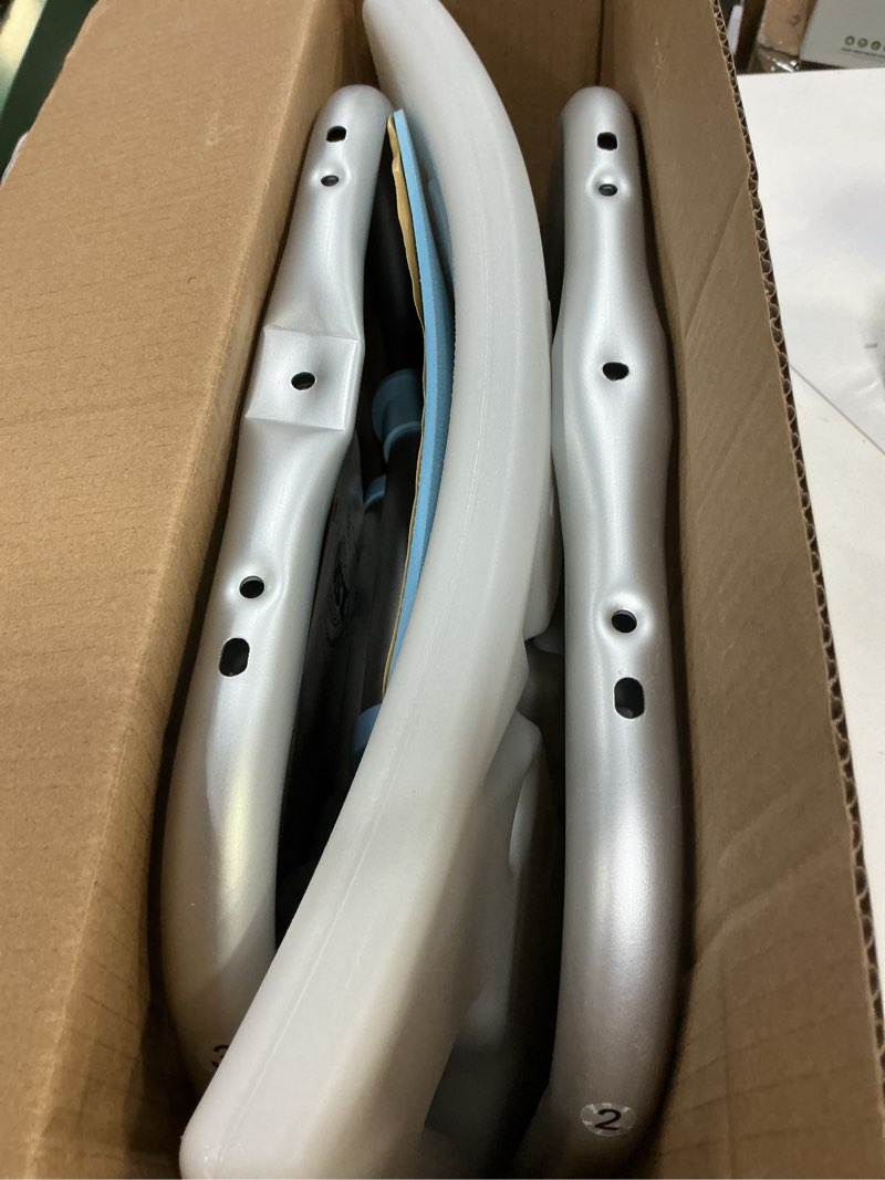 Condition photo showing Good Condition for HOMLAND Shower Chair for Inside Shower, 400 lbs Adjustable Shower Stool with Suction Feet, Shower Seat for Inside Tub Bathroom Bench Bath Chair for Elderly and Disabled - Light Blue Light Blue 400LB