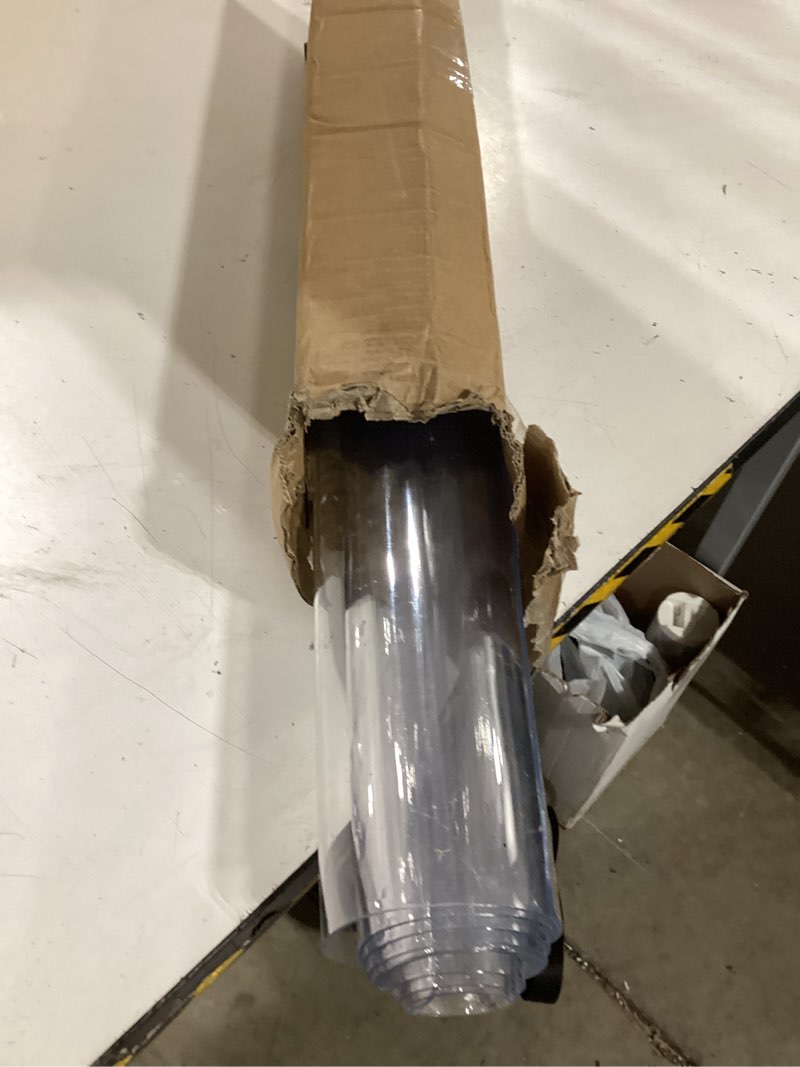 Condition photo showing Good Condition for vicwe 42 x 72 inch clear table cover protector,1.5mm thick clear table protector, rectangle waterproof plastic table cover, scratch proof and easy cleaning for dining room table clear 1.5mm 72" x 42"