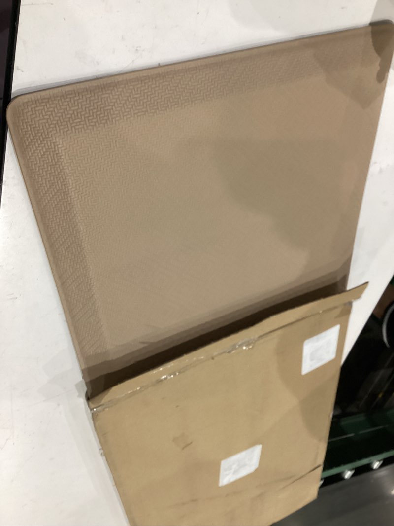 Condition photo showing Good Condition for kitchenclouds kitchen mat cushioned anti fatigue rug waterproof non slip standing desk mat comfort floor mats for kitchen house sink office (khaki) khaki 28\"l x 17.3\"w x 0.5\"th