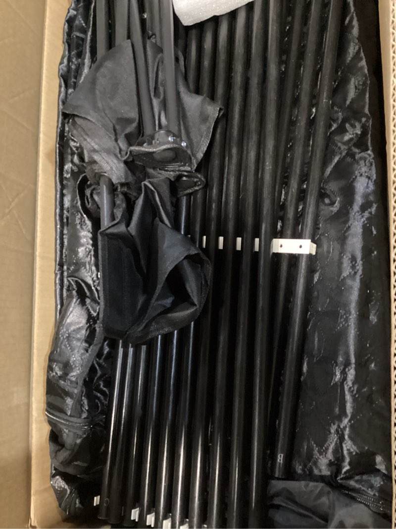 Condition photo showing As Is for Dry Infrared Sauna, Red Light Therapy Saunabox for Relaxation, Detox and Muscle Relief, 9 Levels Up to 140°F Personal Indoor Saunas Tent, Portable Sauna for Home, Bedroom, Living Room