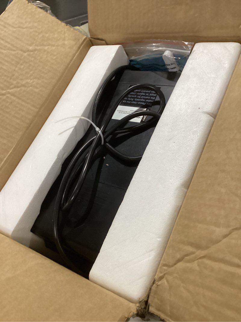 Condition photo showing Good Condition for EUHOMY Nugget Ice Maker Countertop, 40Lbs/24H Pebble Ice Maker Machine, Self-Cleaning Countertop Sonic Ice Makers with Ice Scoop&Basket, Pellet Ice Maker Machine for Home/Kitchen/Office Black 40LBS/Day