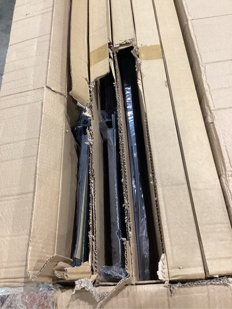 Condition photo showing Good Condition for honoson 5 pcs poster stand for display heavy duty sign holder 74.8 inches adjustable poster board double side banner stand with base for indoor outdoor board foam display