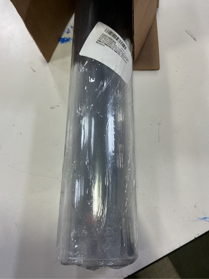 Condition photo showing New/Like New for OstepDecor Clear Table Protector 42 x 72 Inch, 2mm Thick Plastic Table Cover, Waterproof PVC Clear Table Cover Protector, Desk Protector Mat, Writing Desk Pad for Desktop, Coffee & Dining Room Table 42" x 72" (Rectangular) Crystal Clear 2mm