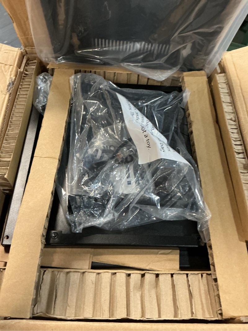 Condition photo showing Good Condition for tecmojo 9u 10 inch rack, wall mount network cabinet set,12.3w x 13d x 17.1h- load capacity 110lbs(50 kg),black 10" wall housing server rack set 9u/10in/black