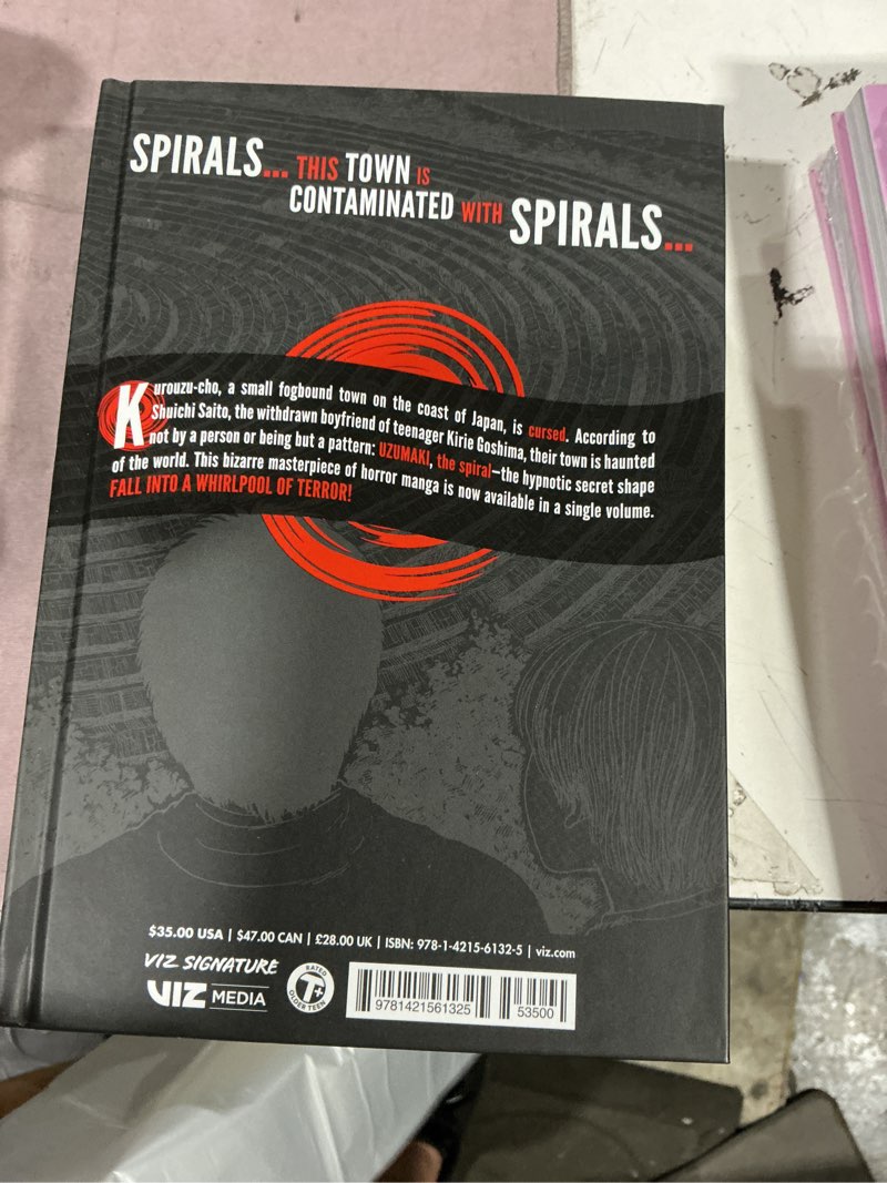 Condition photo showing Good Condition for uzumaki (3-in-1 deluxe edition) - (junji ito) by  junji ito (hardcover)