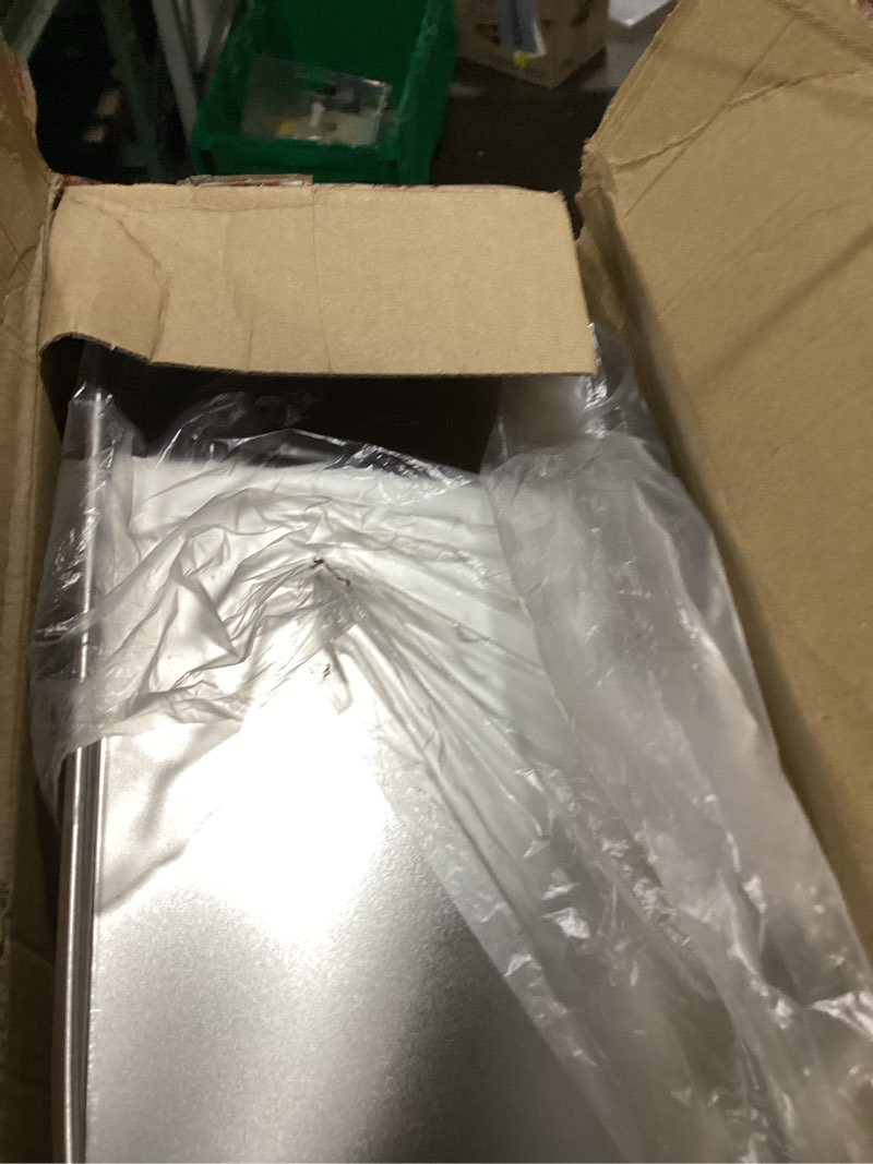 Condition photo showing Good Condition for meexpaws rabbit litter box stainless steel, large bunny litter box with raised grid and washable pee pad, metal litter pan high side for rabbit,small animal toilet potty tray easy cleaning,less stink l 19.6"x13.7"x5.9" for large rabbit
