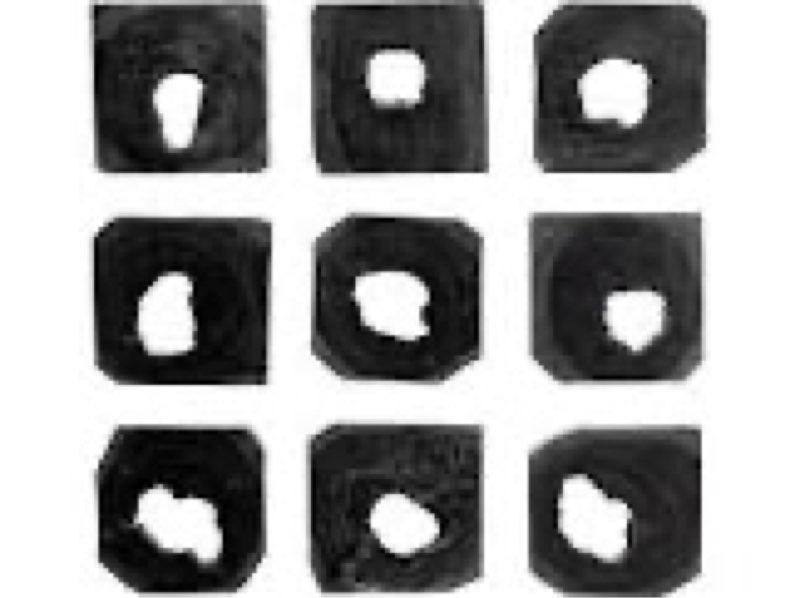 Uttermost Wall Decor Bahati Ebony Wood Wall Art Set/9 04316 at Anna's Home Furnishings