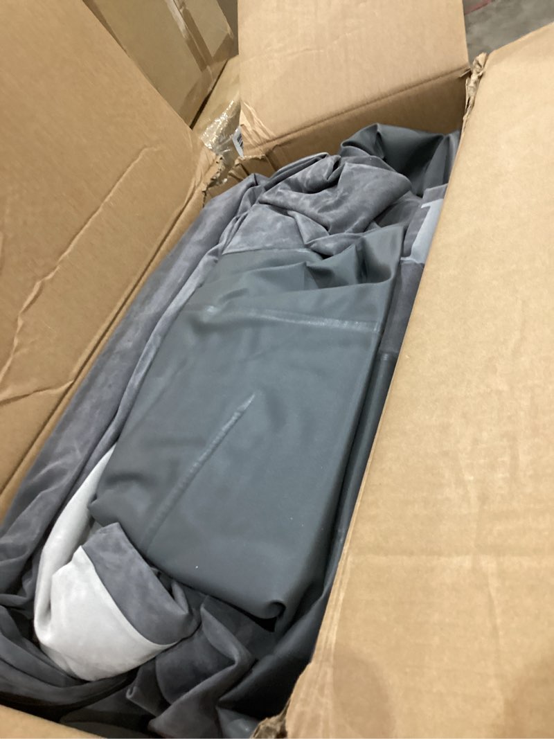 Condition photo showing New/Like New for Intex 64417ED 22in Queen Dura-Beam Comfort Plush High-Rise Inflatable Air Mattress with Built in Pump for Travel and Camping, 600lb Weight Capacity 22" Grey Queen