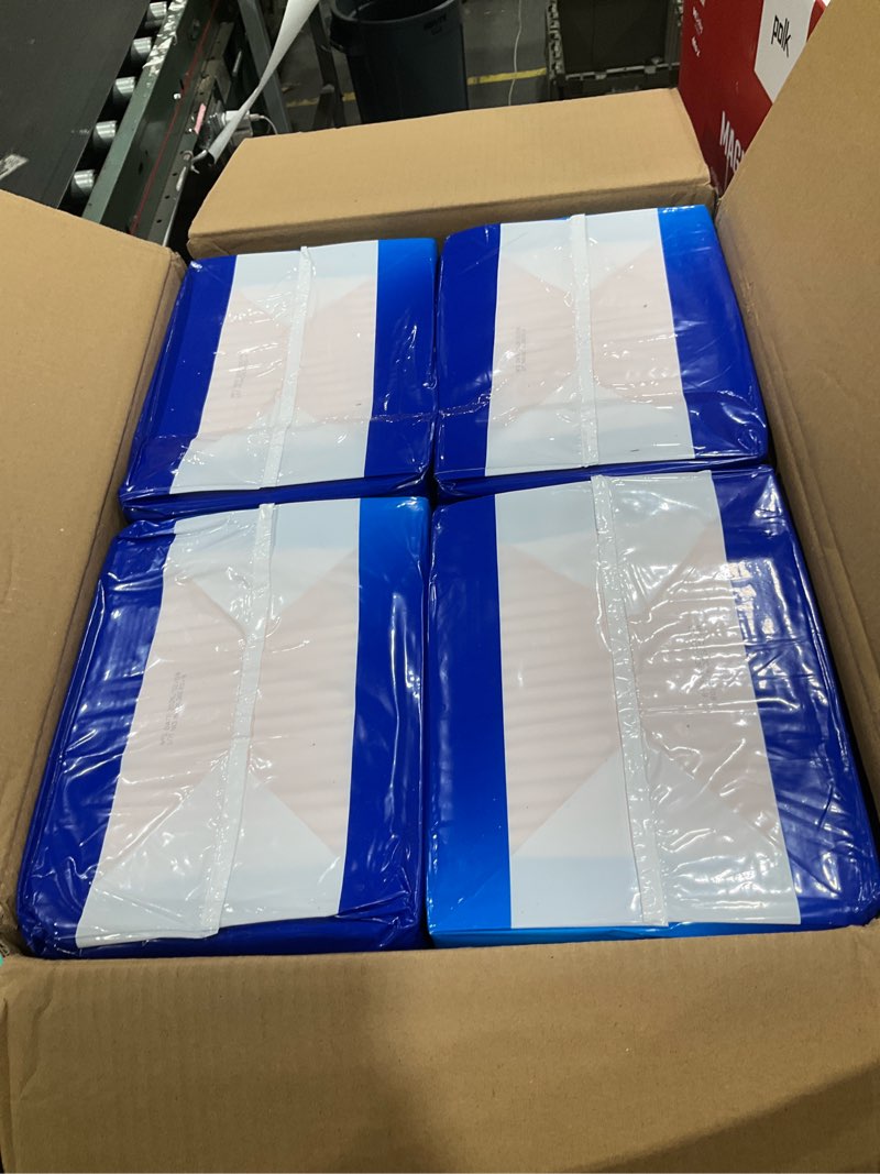 Condition photo showing New/Like New for chucks premium disposable underpads 36”x36” [100-count] ultra absorbent chux incontinence bed pads disposable adult with adhesive tape, pee pads pet training pads xxxl 36x36 bulk pack