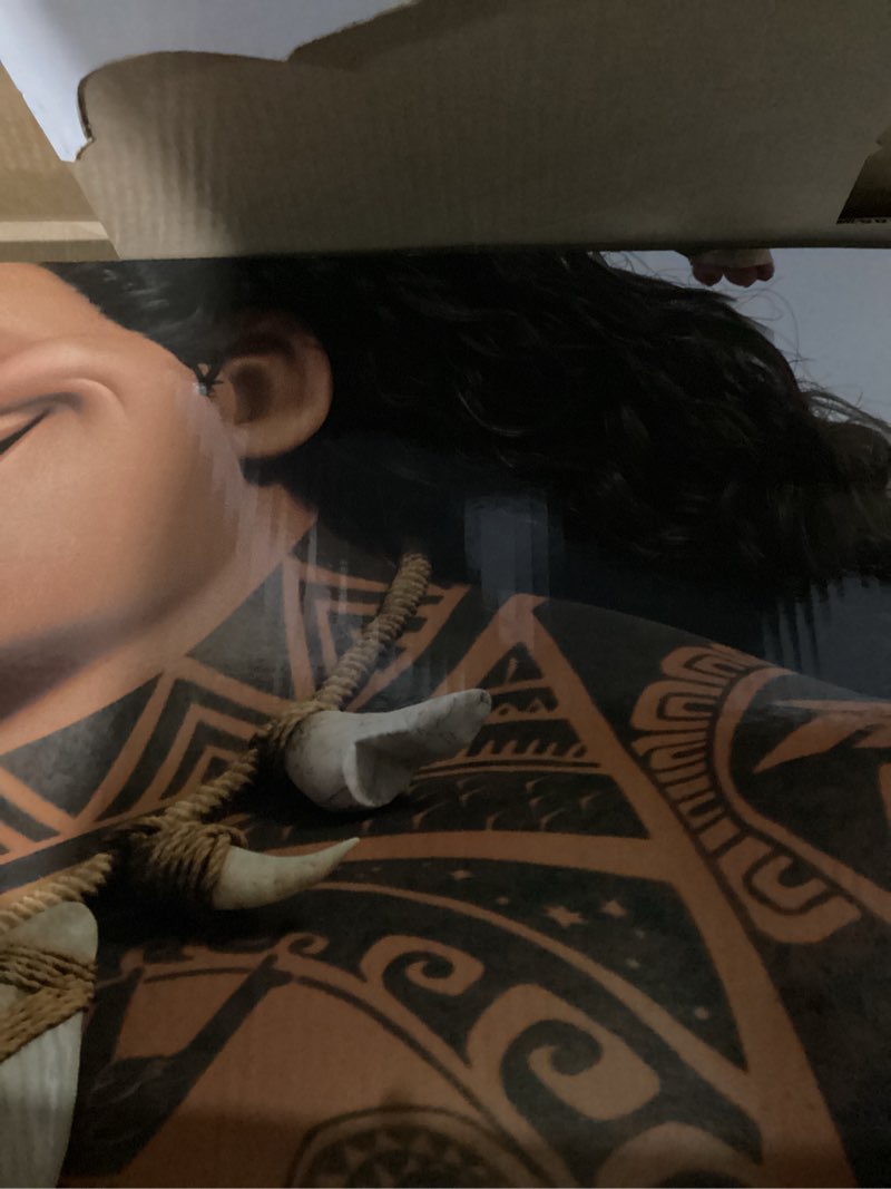 Condition photo showing Good Condition for Trends International Disney Moana - Pose Wall Poster, 22.375" x 34", Poster & Mount Bundle