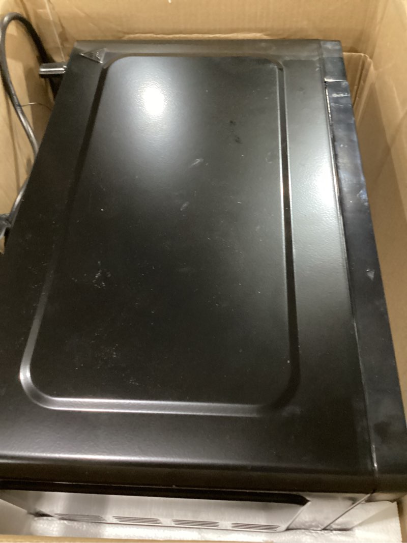 Condition photo showing Good Condition for FRIGIDAIRE EMW733BLACKAMZ 0.7 Cu. Ft. Microwave, Black