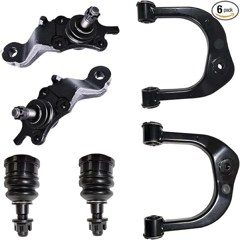 Front Upper Control Arm + Front Lower and Upper Ball Joint FITS for Toyota Tacoma 1995-2004 (4WD)/ T